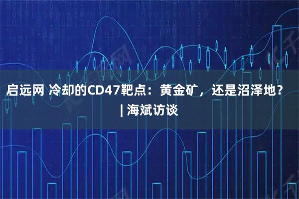 启远网 冷却的CD47靶点：黄金矿，还是沼泽地？ | 海斌访谈
