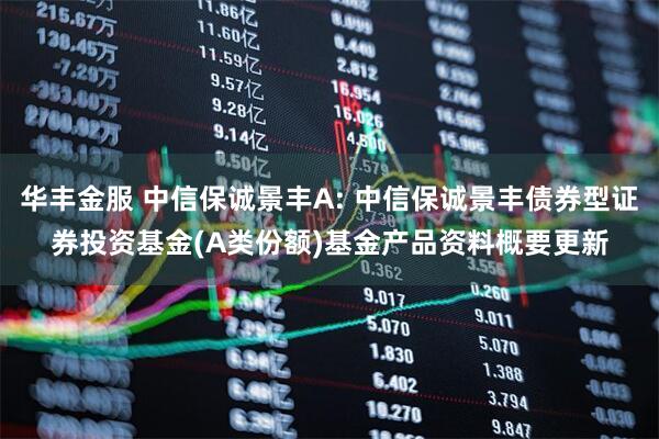 华丰金服 中信保诚景丰A: 中信保诚景丰债券型证券投资基金(A类份额)基金产品资料概要更新